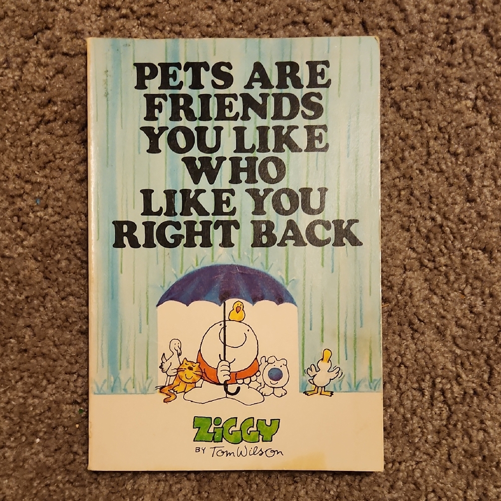 Ziggy Comic Book with Blue and White Cover
